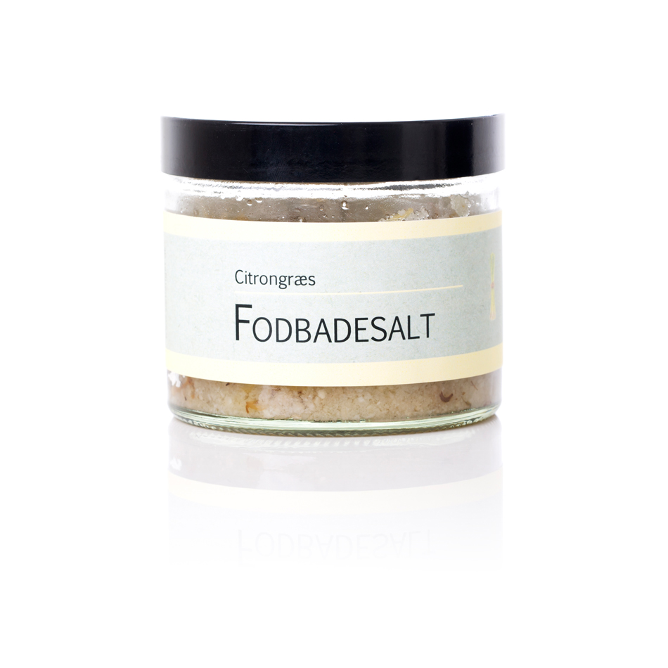 Fodbadesalt Med Citrongræs Bade Bodyscrub Og Fodbadesalt Sæberiget